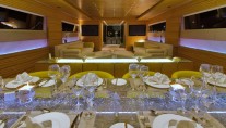 Yacht MABROUK -  Salon and Dining